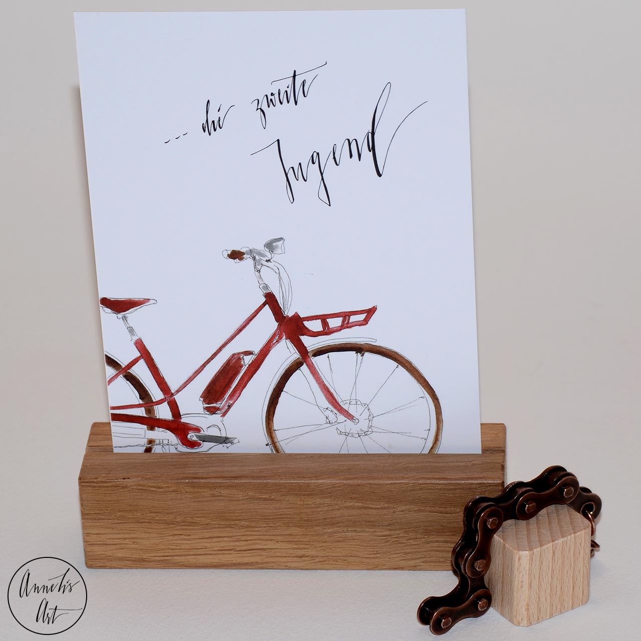 Wandbild Aquarell Rennrad 3 Individualisierbar Mit Spruch